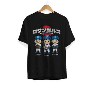 3 Baseball Stars Inspired Graphic T-Shirt